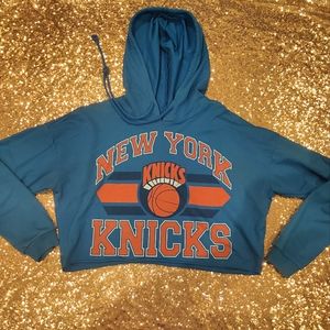 New York Knicks crop hoodie